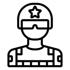 Vector Design Swat Icon Style