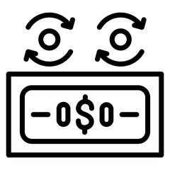 Vector Design Cashback Guarantee Icon Style