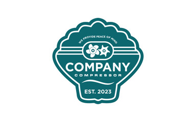 Emblem retro industries logos for badges and labels