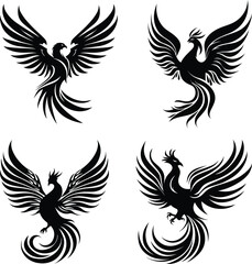 A set of four Phoenix icons