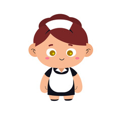 Professional workers Illustrations_Maid