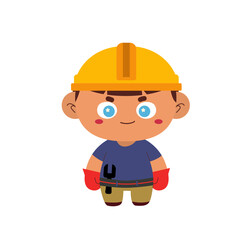 Professional workers Illustrations_Worker