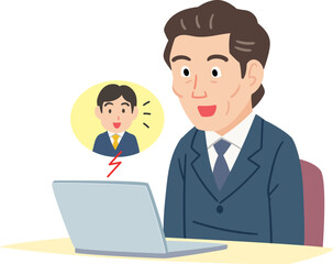 男性サラリーマン（40代）