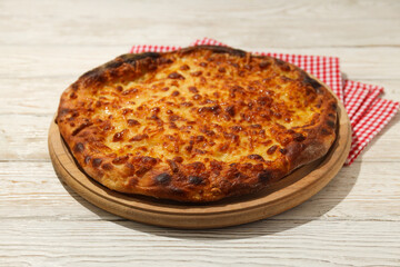 National Georgian cuisine food, flour product - Khachapuri
