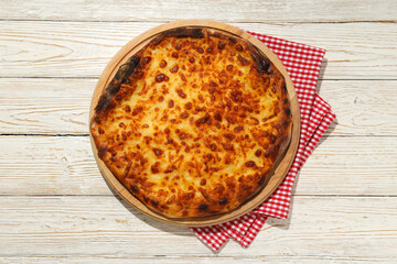 National Georgian cuisine food, flour product - Khachapuri