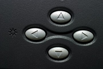 Screen adjustment controls