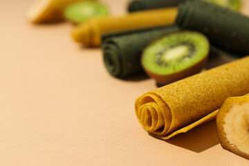 Concept of tasty and sweet food - pastille