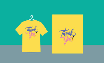  3D &digital T-Shirt design Mockups template front and back view on background	