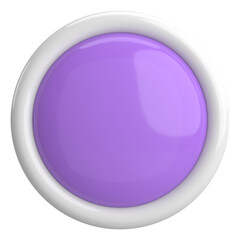 3D unchecked checkbox. Empty checkbox. 3D illustration.