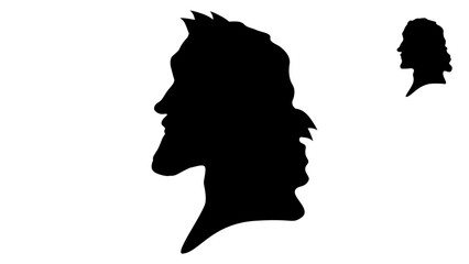 Otto IV silhouette, Holy Roman Emperor