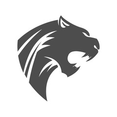 Panther icon logo design