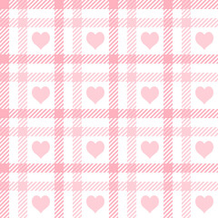 Simply seamless check pattern design for decorating wallpaper, wrapping paper, fabric, backdrop and etc.