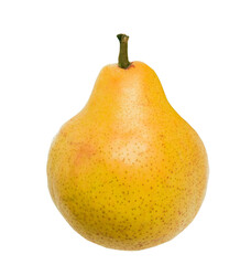 yellow pears isolated