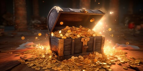 Free Treasure chest Templates - PikWizard