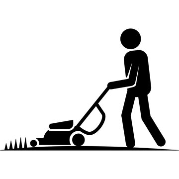 recommend clip art: Lawn Care Service Icon