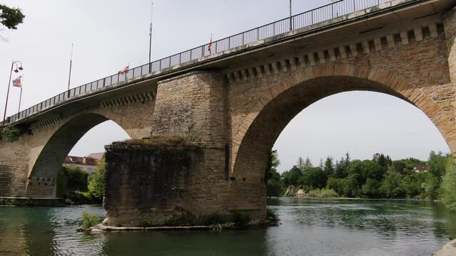 bridge over the river
