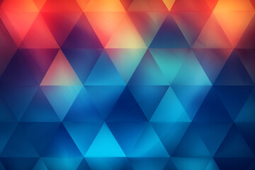 Fototapeta premium Abstract geometric background with triangle shape pattern
