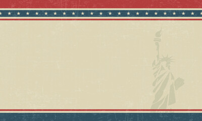 USA independence day background, vector illustration