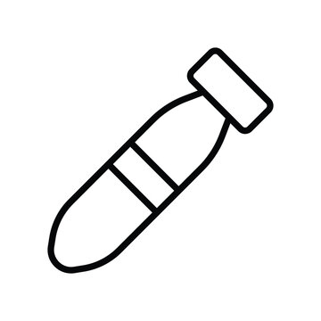 recommend clip art: torpedo icon vector design template in white background