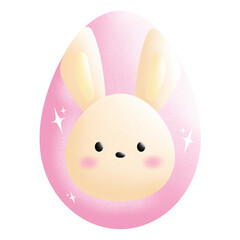 easter bunny with eggs Happy Easter egg and rabbit easter egg cute bunny April adorable decorations celebration star