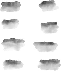 set of artistic hand drawn grunge background,texture,line,brush stroke.Vector collection or set of artistic black paint, ink or acrylic hand made creative brush stroke backgrounds.