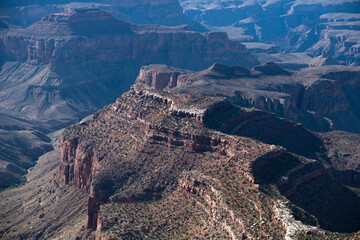 Canyonland scenic. Landscape of Grand Canyon National Park in Arizona.