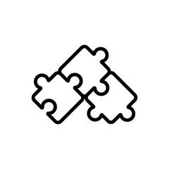 puzzle sign symbol vector
