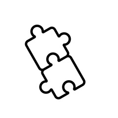 puzzle sign symbol vector