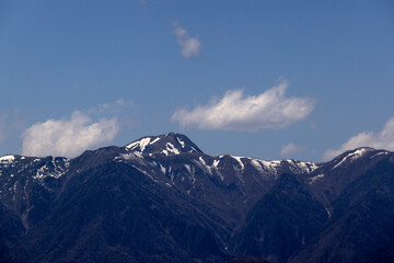 mount Nikko-shirane, it is the highest mountain in north eastern japan