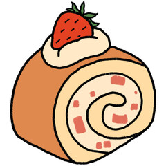 Jam roll swiss roll jelly roll dessert bakery sweets