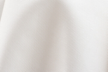 Fabric texture background. Fabric texture. White gradient liquid or fabric. Abstract crumpled tan canvas fabric.