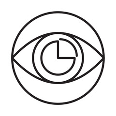 VISION OF SUCCESS design vector icon design vector line icon svg