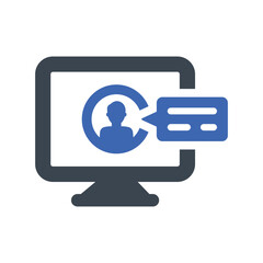 Video chat icon