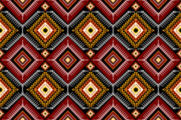 ethnic geometric pattern design for background or wallpaper