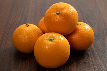 ジューシーな柑橘類、清見オレンジ