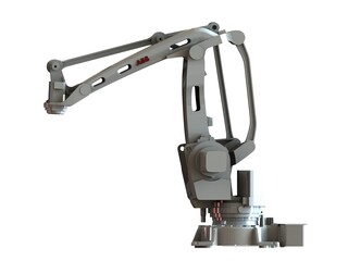 ABB Palletizer Robot - IRB 460 3D model