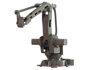 ABB Palletizer Robot - IRB 460 3D model