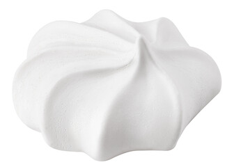 meringue, zephyr, marshmallow, isolated on white background, clipping path, full depth of field