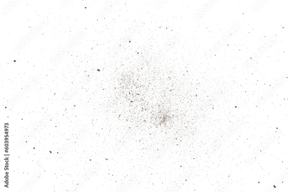 Aufkleber abstract small dust particle texture