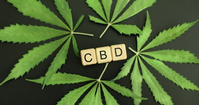 Cannabidiol anti-inflammatory effect and side effects. Concept of herbal alternative medicine, cbd oil and pharmaceutical industry
