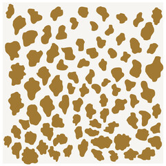 Leopard pattern seamless vector illustration. Elegant and stylish background for fabric clothes. Animal fur pattern.