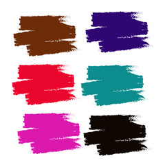 colorful  brush vector texture 