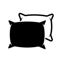 Pillow icon vector on trendy design