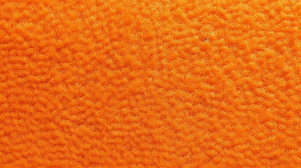 Orange Felt Fabric Texture Background - Textile Material - Generative AI