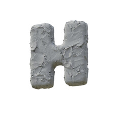 Clay or Plasticine 3D Alphabet or PNG Letters