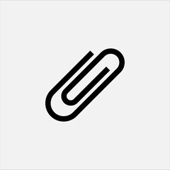 Obraz premium Attachment Icon. Clip Symbol. 