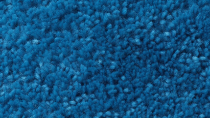 Blue Felt Fabric Texture Background - Textile Material - Generative AI