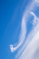 Blue skies and clouds in the Summertime.