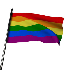 Rainbow Pride Flag: Celebrating LGBTQ+ Pride and Unity