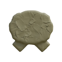 Clay or Plasticine 3D Alphabet or PNG Letters